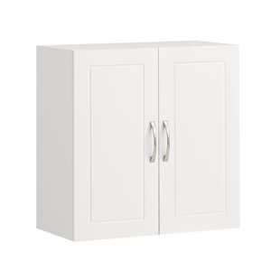 Small white deals wall cupboard